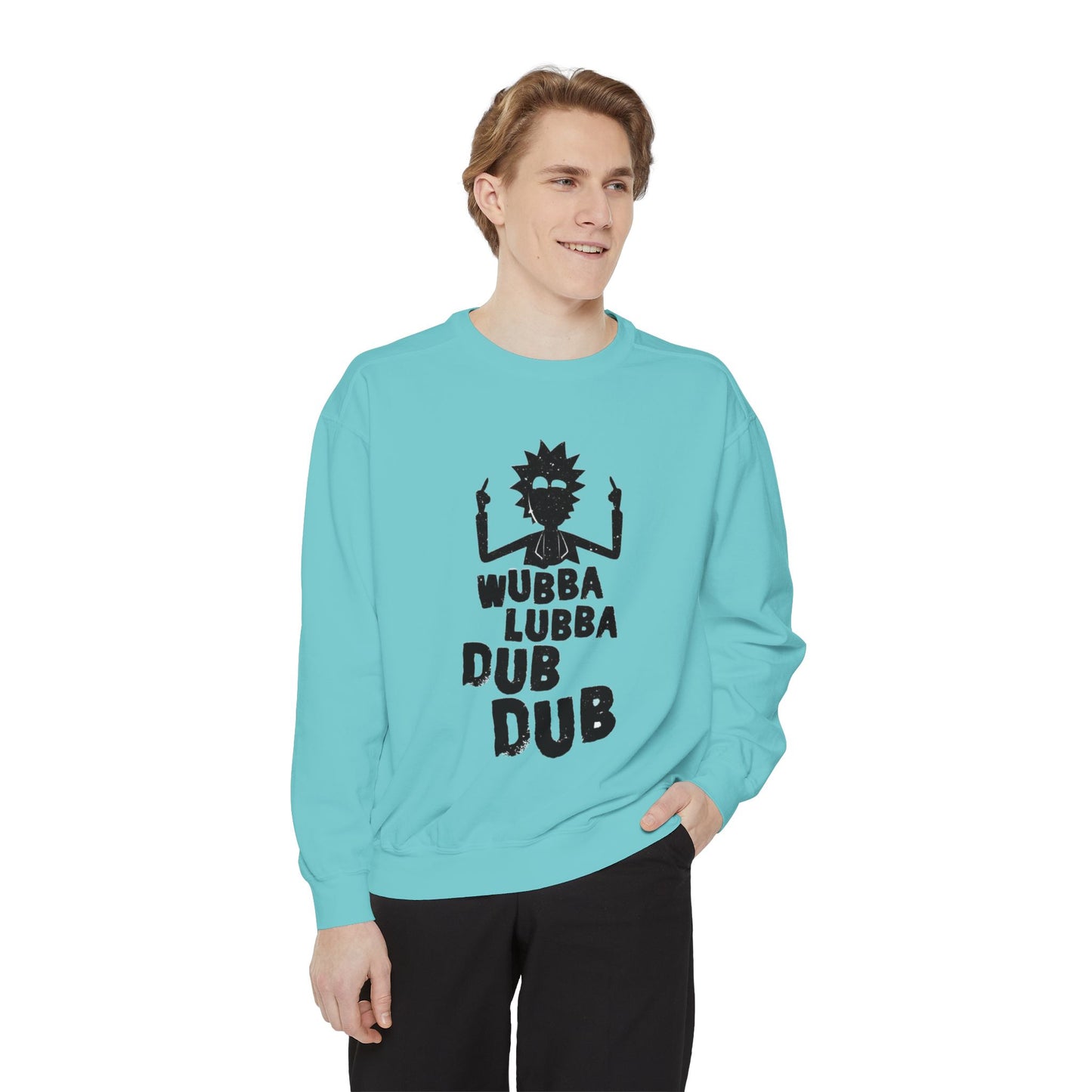 Rick-Inspired "Wubba Lubba Dub Dub" Sweatshirt