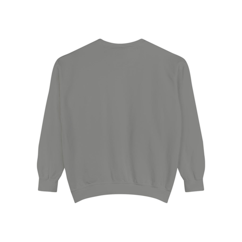 Alien Peeking Graphic Sweatshirt – Green Extraterrestrial Crewneck
