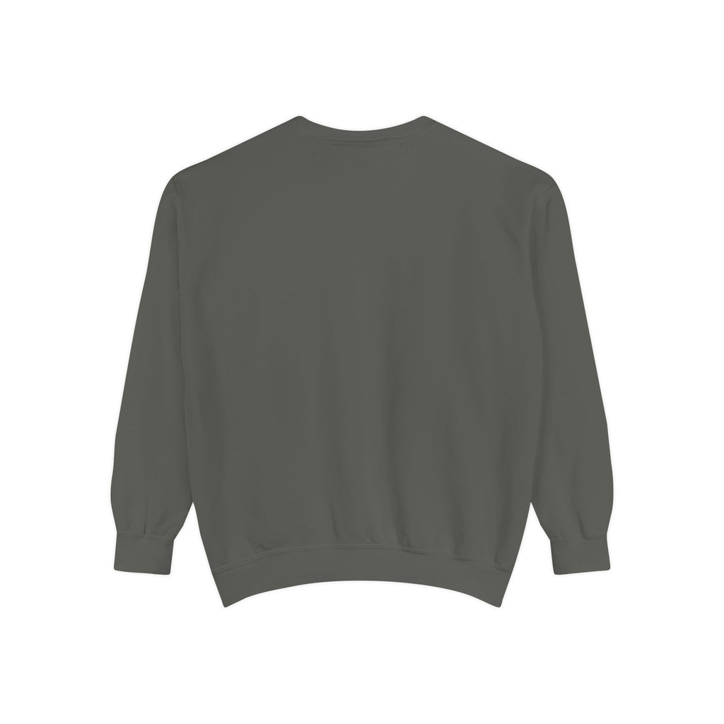Alien Peeking Graphic Sweatshirt – Green Extraterrestrial Crewneck