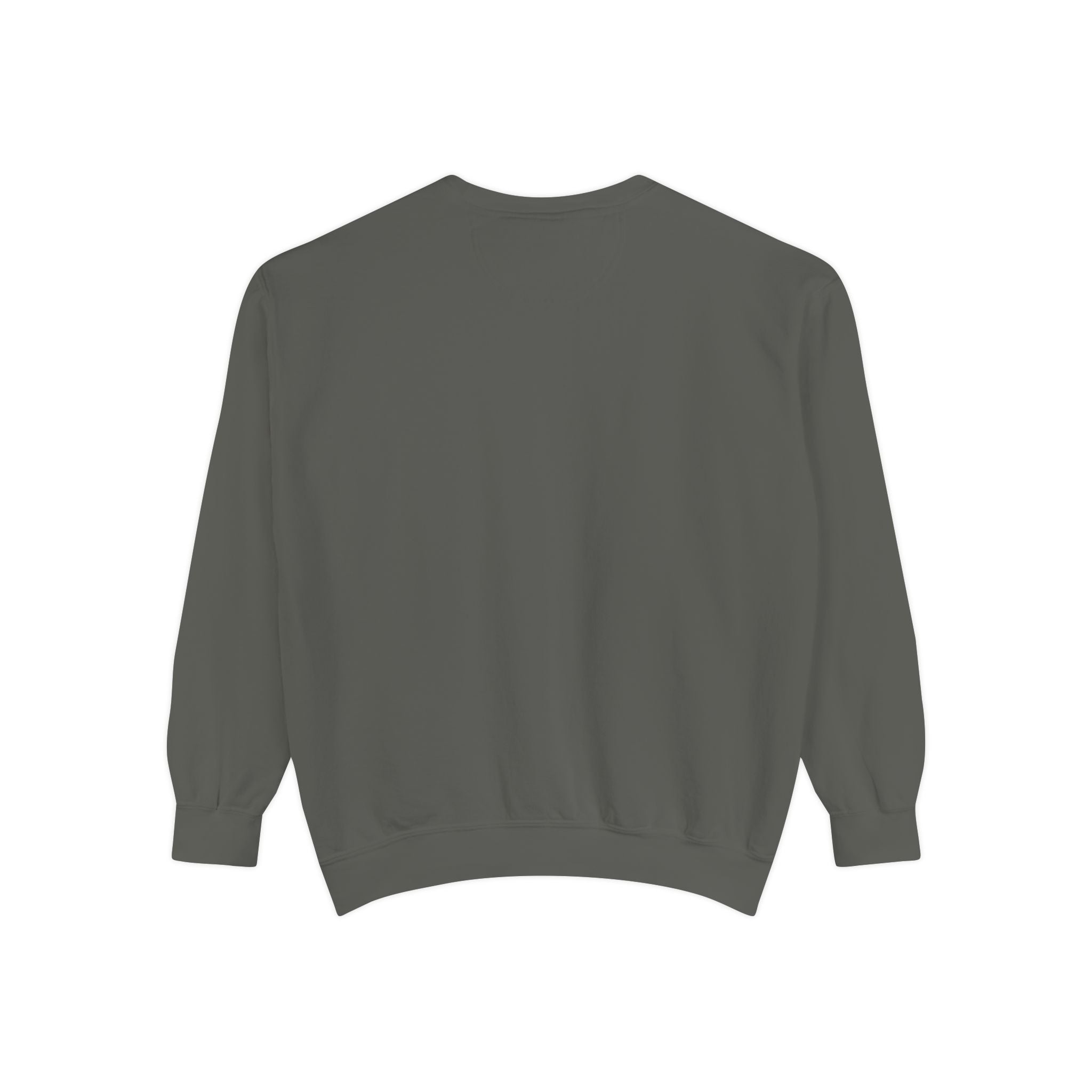 Alien Peeking Graphic Sweatshirt – Green Extraterrestrial Crewneck