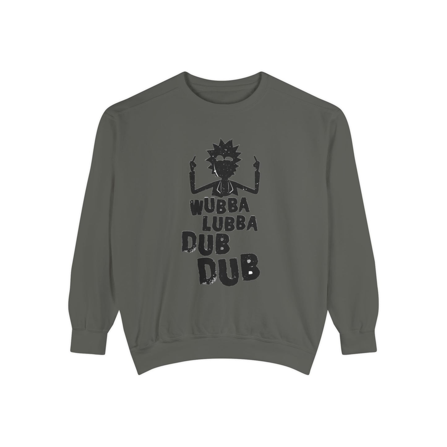Rick-Inspired "Wubba Lubba Dub Dub" Sweatshirt