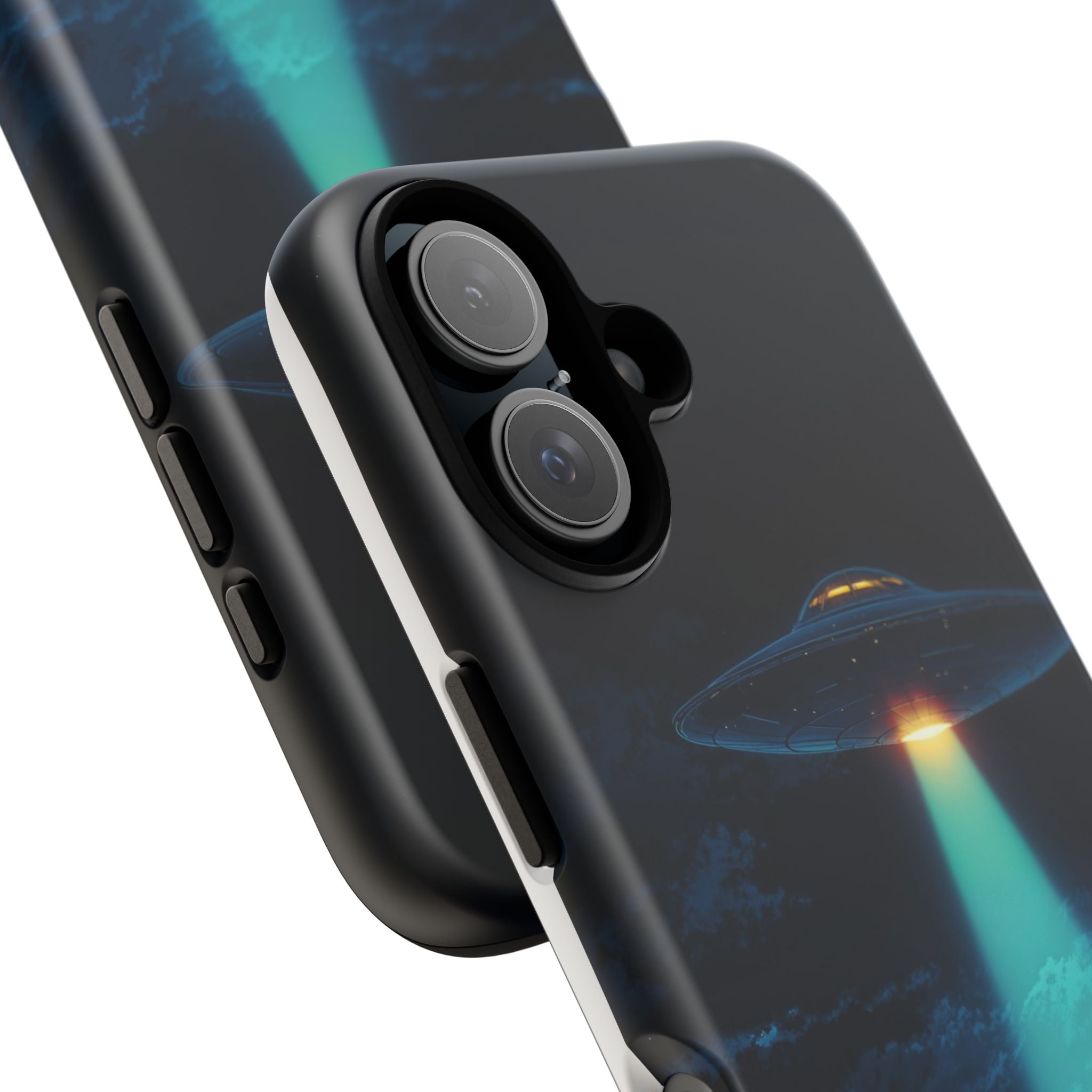 Alien Abduction Phone Case — Funda para teléfono temático extraterrestre
