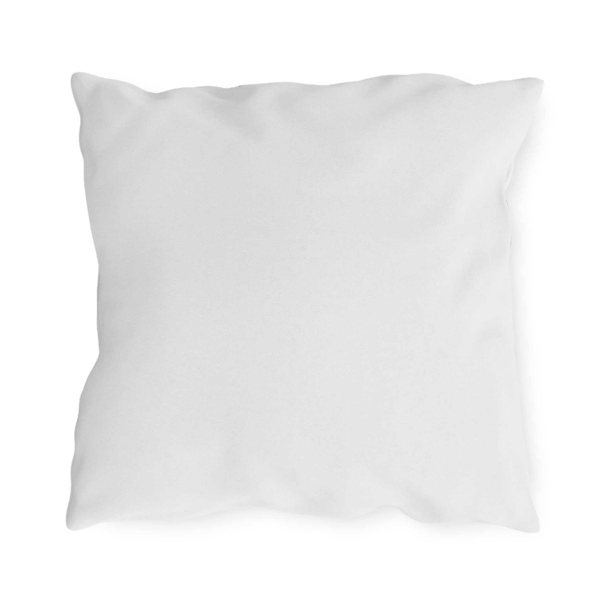 Cat Moon Outdoor Pillow — Night Sky Black Cat Decorative Patio Cushion