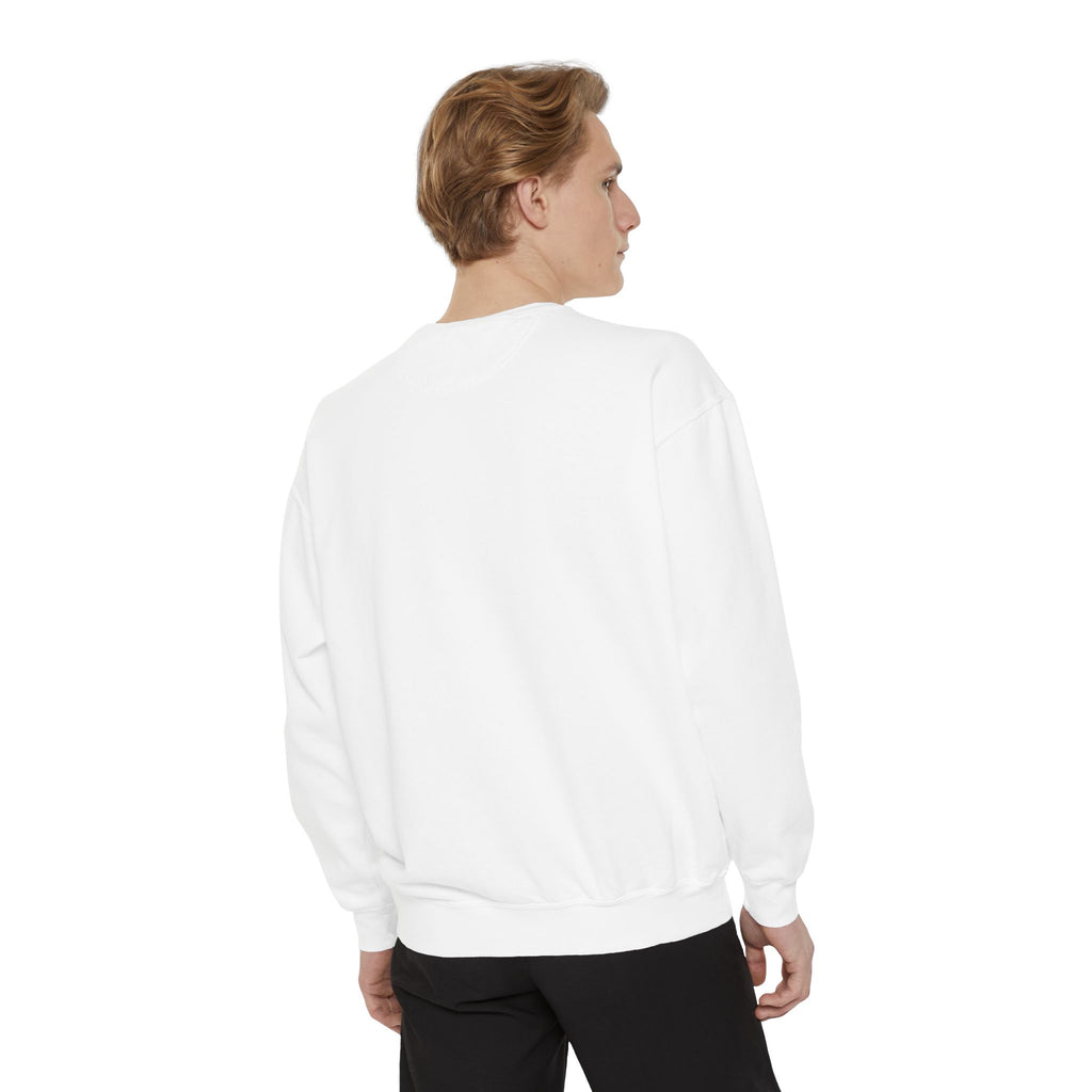 Alien Peeking Graphic Sweatshirt – Green Extraterrestrial Crewneck