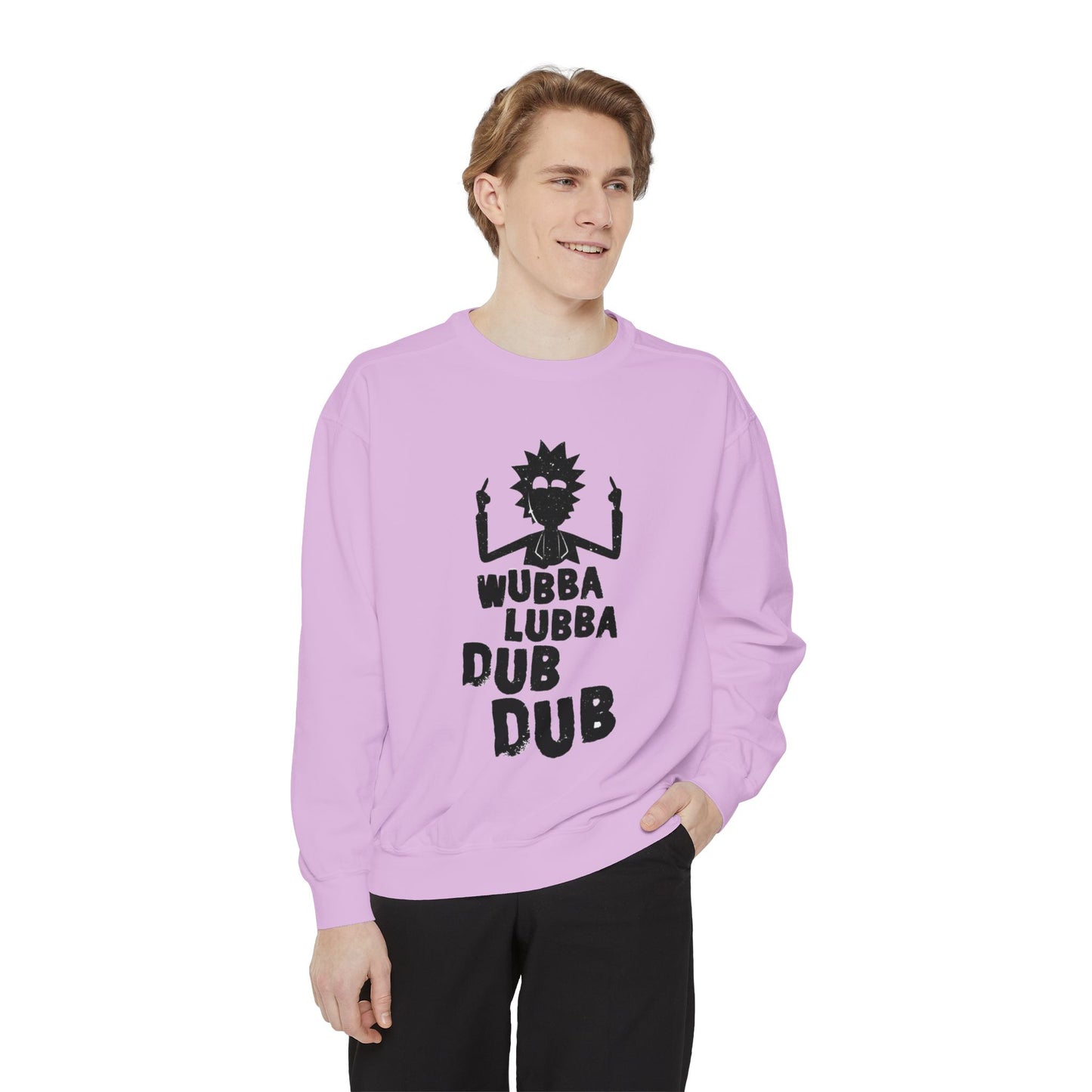 Rick-Inspired "Wubba Lubba Dub Dub" Sweatshirt
