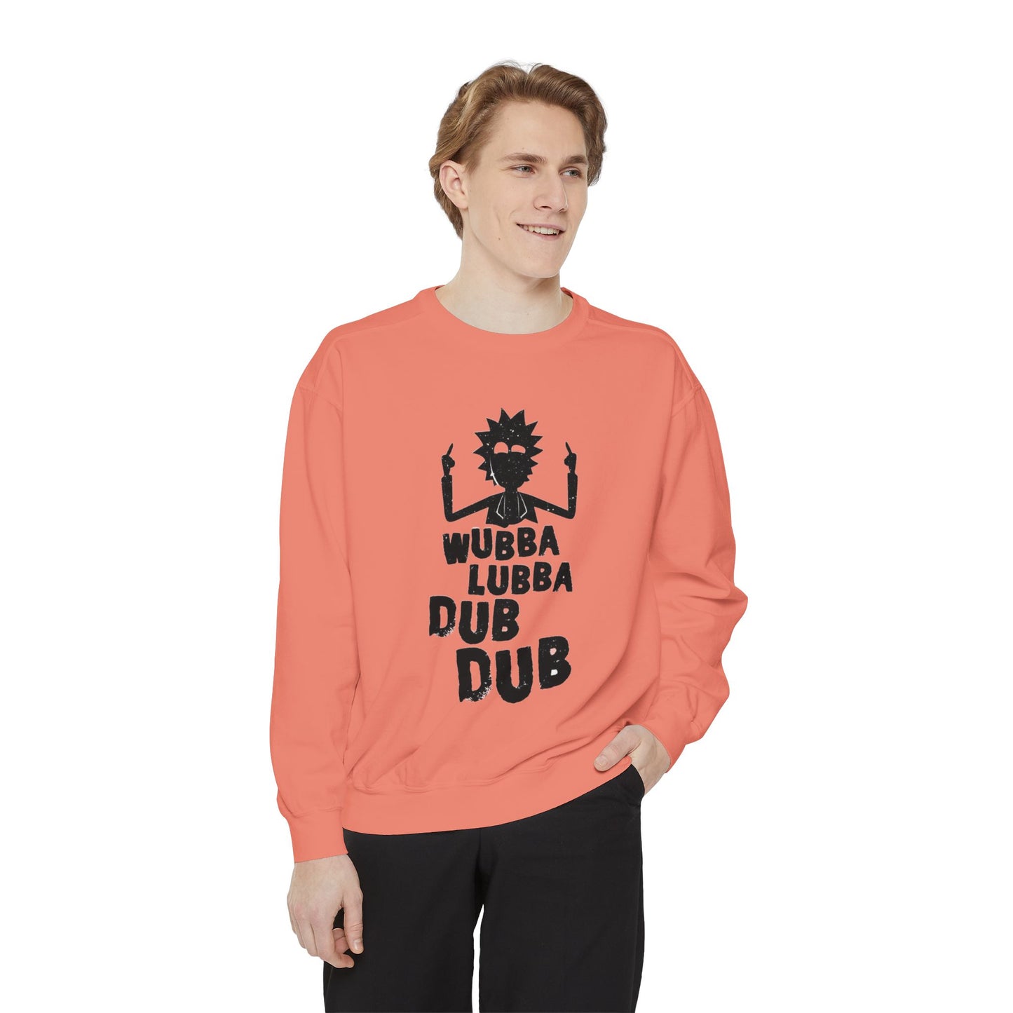 Rick-Inspired "Wubba Lubba Dub Dub" Sweatshirt