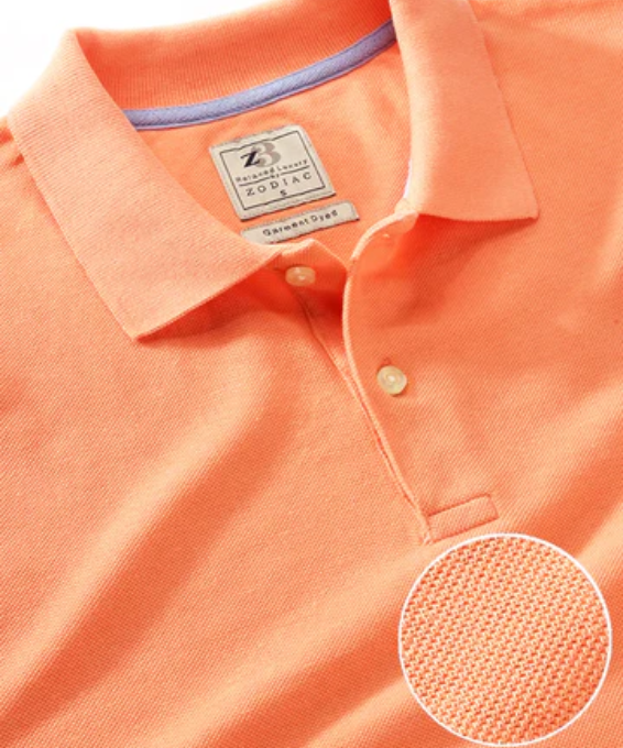 z3 Polo Ready-to-wear Dyed Solid Color Slim Fit Casual Cotton T-shirt (Copy)