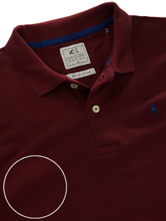 z3 Polo Ready-to-wear Dyed Solid Color Slim Fit Casual Cotton T-shirt (Copy)