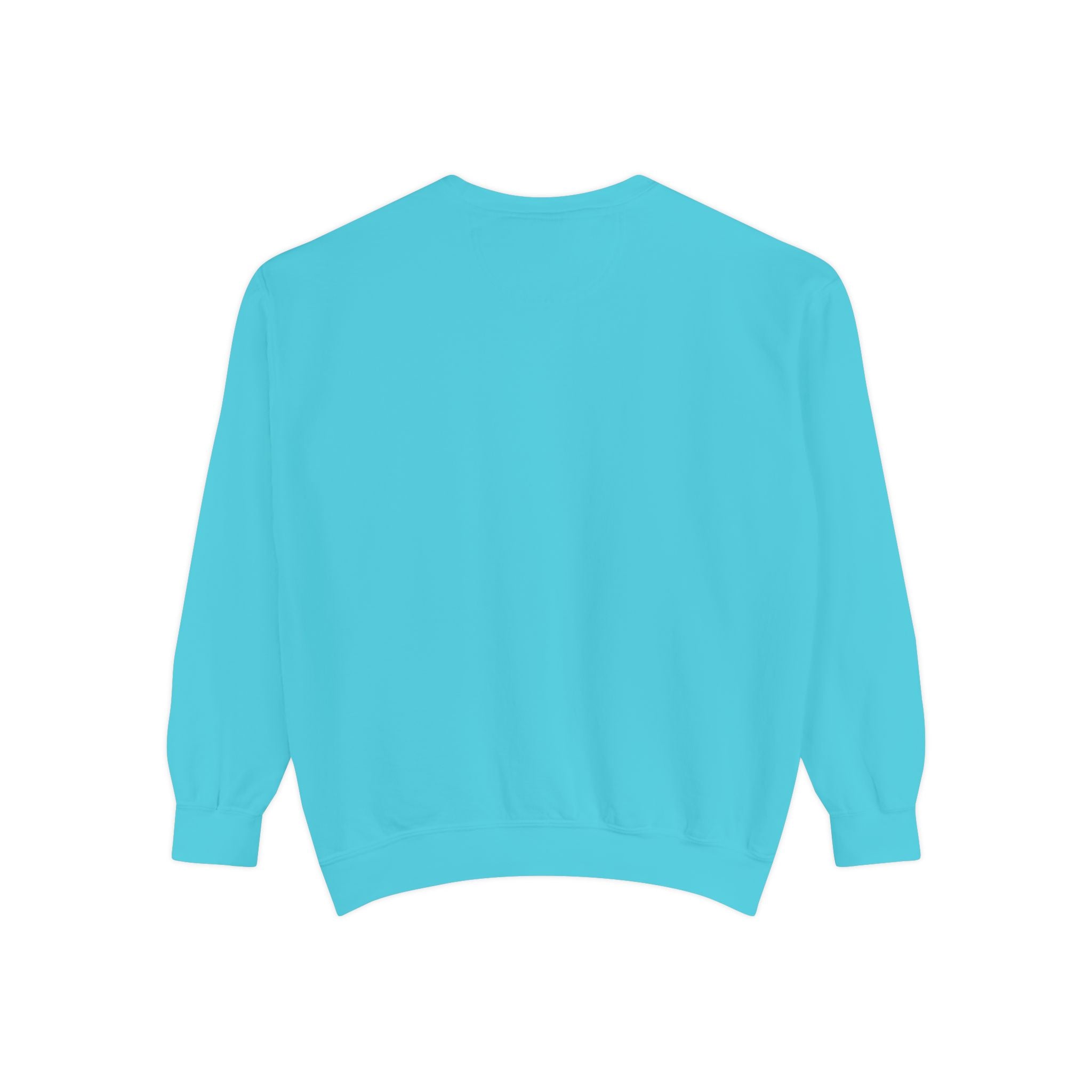 Alien Peeking Graphic Sweatshirt – Green Extraterrestrial Crewneck