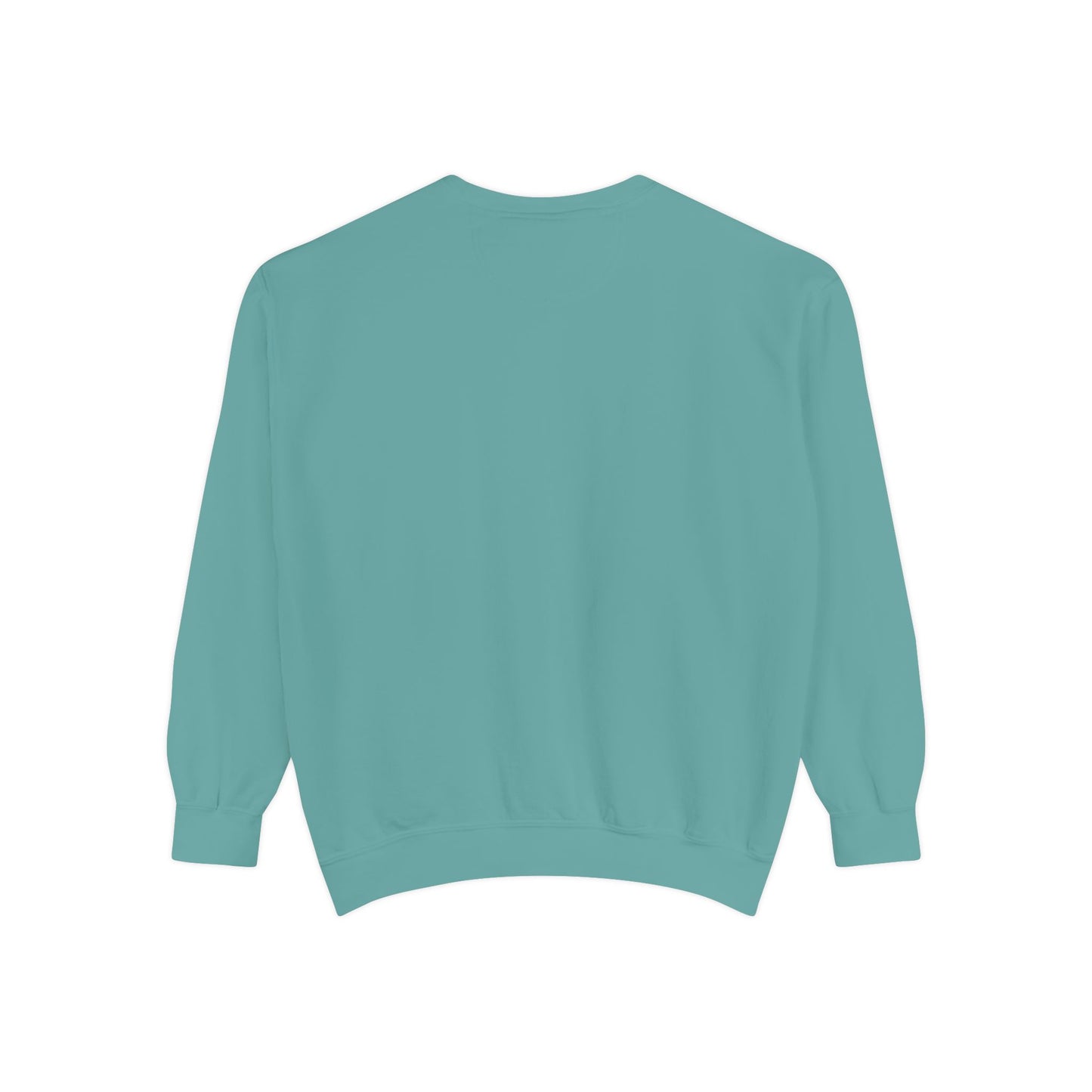 Alien Peeking Graphic Sweatshirt – Green Extraterrestrial Crewneck